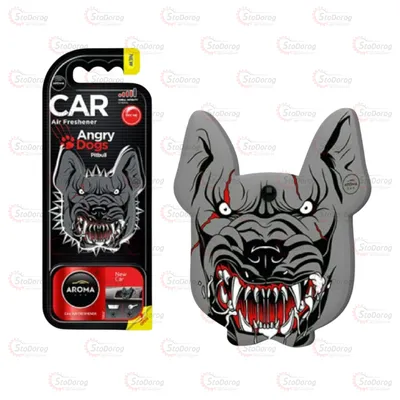 Ароматизатор - Aroma Angry Dogs - New Car