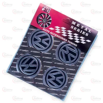 Наклейка d60 4шт на ковпаки VW