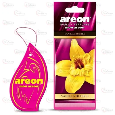 Ароматизатор - Areon Mon лист - Vanilla-Bubble