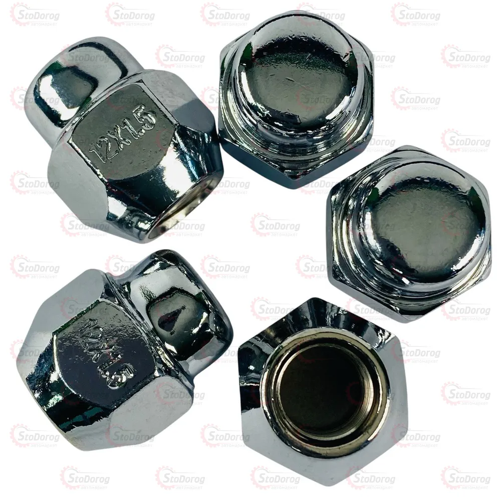 Гайка Колісна M12x1,5x26мм Конус Ключ 21  - фото 1