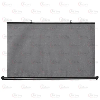 Шторка Рулонна 100х57см Lavita LA 140209 Поліестер Чорна (Чорна з 2-х Сторін)