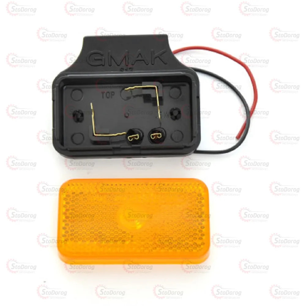Габарит - Жовтий 75х45х20мм З Кронштеном 12/24V - Stark G17  - фото 1