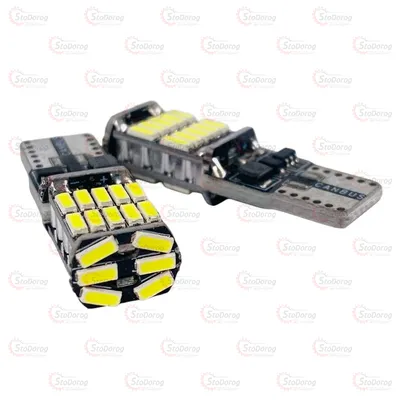 Світлодіод LED W5W T10 12V 26-SMD ОБМАНКА+ДРАЙВЕР 390LM 2