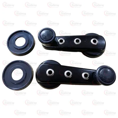 Ручка Склопідйомника ELEGANT 100510 Чорна 2