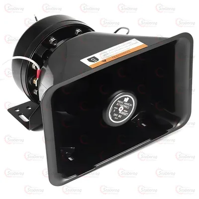 Сирена З Мікрофоном 8 Тон 12V 200w FEDERAL POLICE SIREN 8200BT