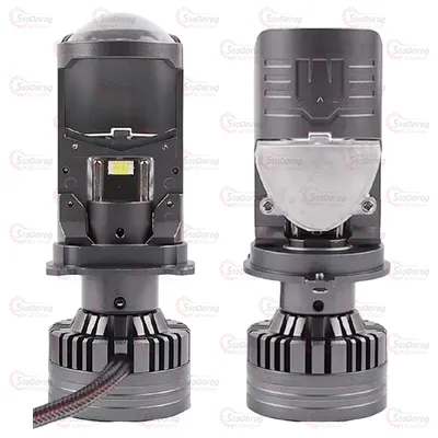 Лампа LED H4 T90 D37мм 120W/12000LM/6000K