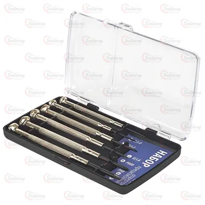 Набір годинникових викруток 6 од. Miol 66-010