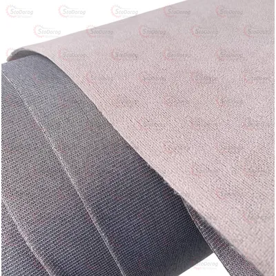 Тканина сіра для обшивки салону, потолка, дверей. 10п.см. х 1.8м 2