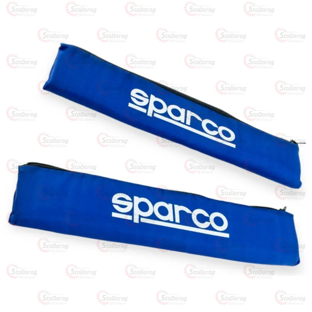 Подушка На Ремінь Безпеки Синя Sparco довжина 33см 