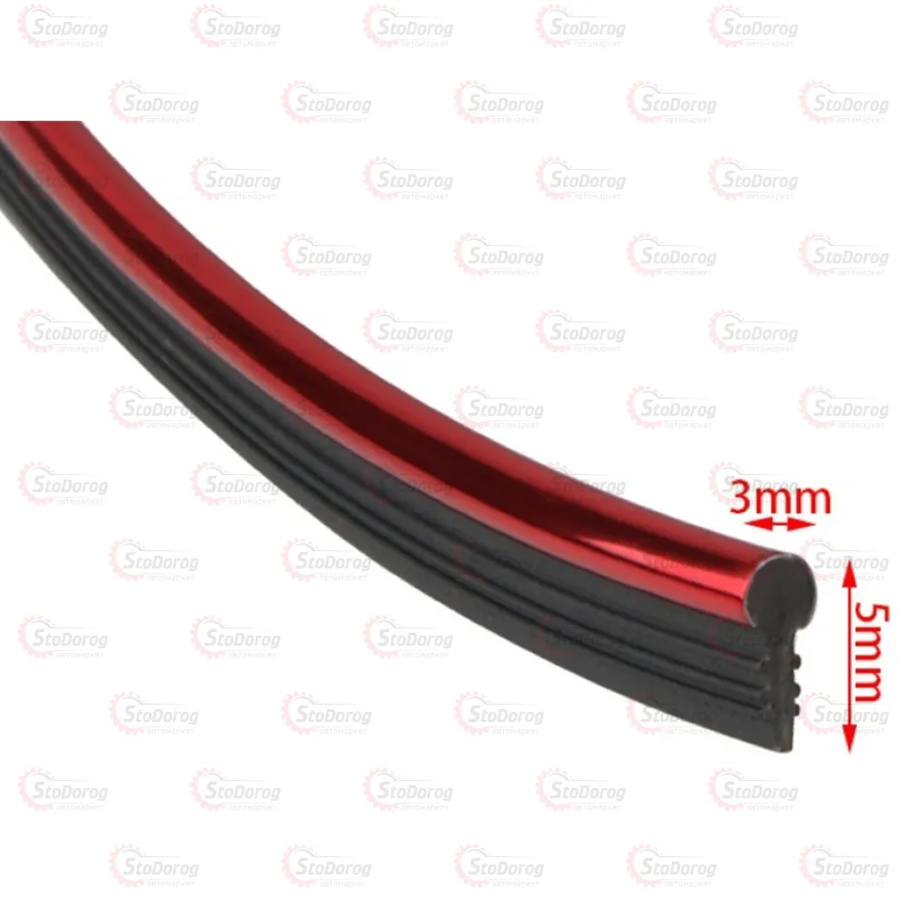 Молдинг Вставний В Салон 5м Хром P31 3806  - фото 5