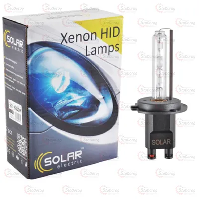 Лампа ксенон H3 6000K Solar 1шт