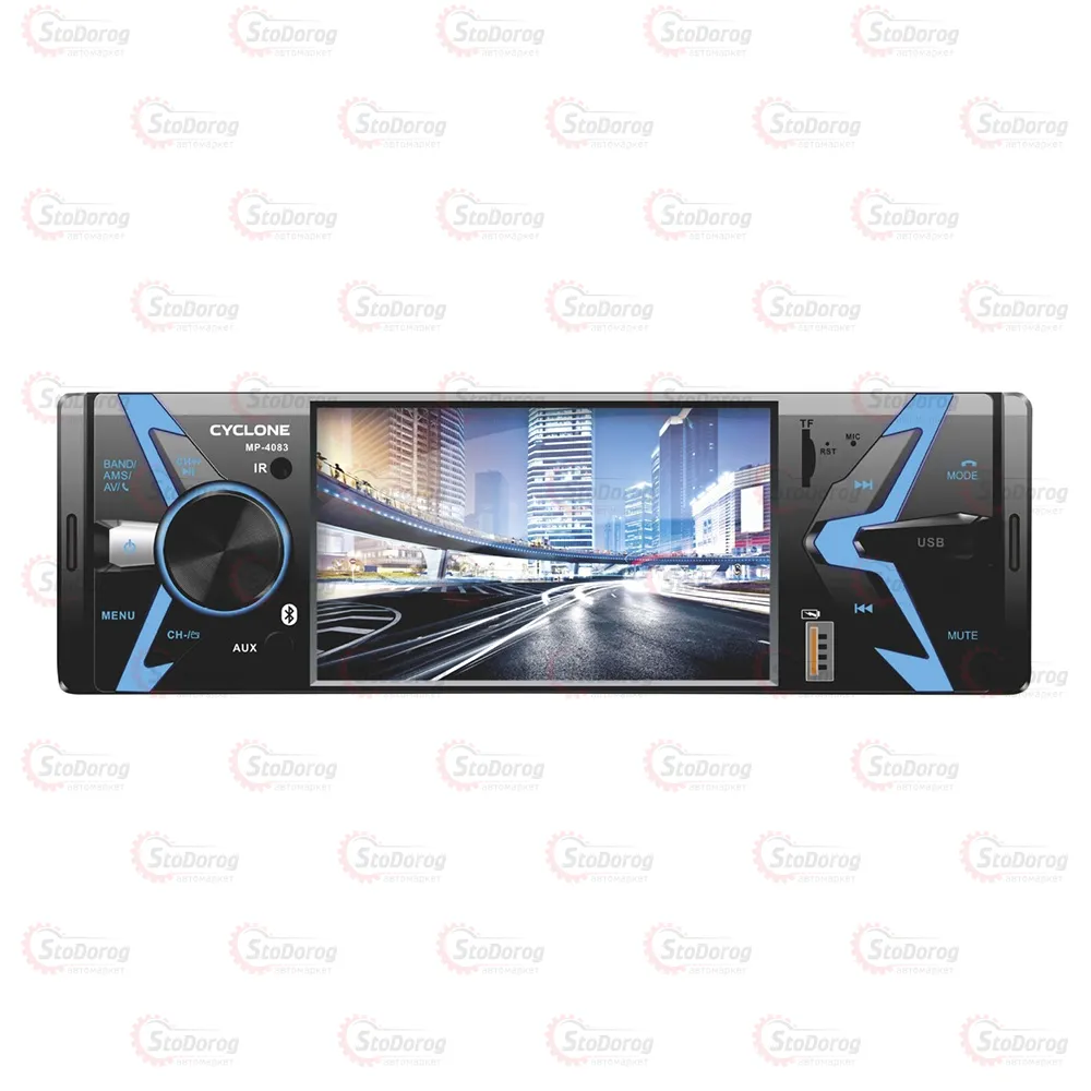 Автомагнітола CYCLONE MP-4083 з екраном 4,0 
