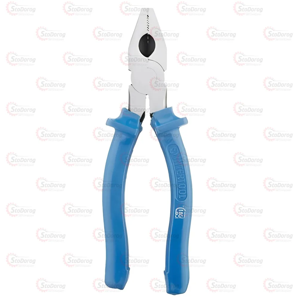 Плоскогубці 180мм сині Intertool HT-0102  - фото 3