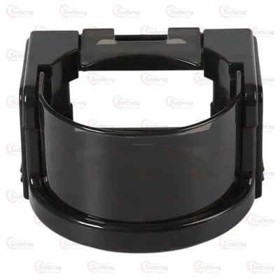 Підстаканник MT1613 У дефлектор з гачком, Чорний