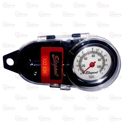Манометр Метал 7.5 Атмосфер EL102836 Пластиковий Кейс 2