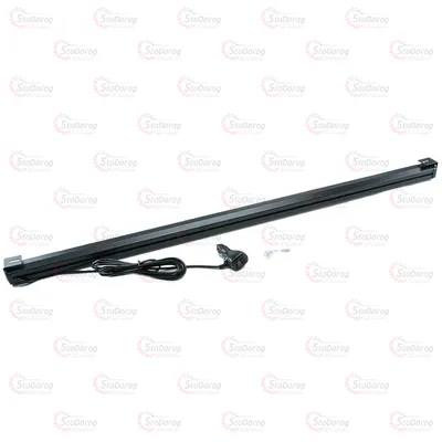 Страбоскоп LED додатковий прямокутний 1030х40х45 7 секцій жовтий в прикурювач 2