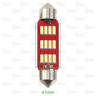 Світлодіод LED C5W T11 12V 41mm 12-SMD