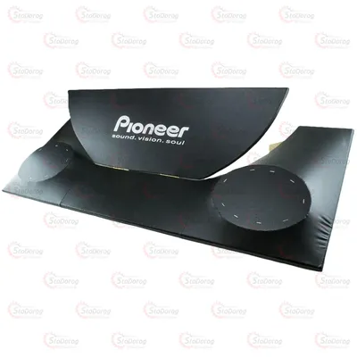 Полиця задня ЗАЗ Таврія (акустична) чорна з накатом (шкірозамінник)