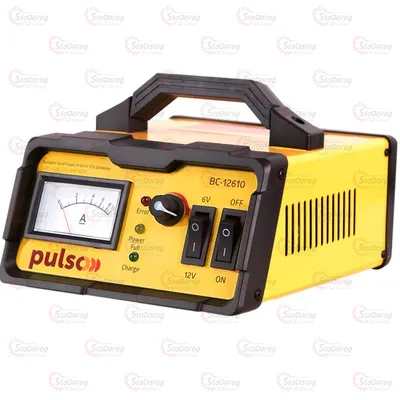 Зарядний пристрій Pulso 10A 6-12v імпульсний 5-120AHR BC-12610