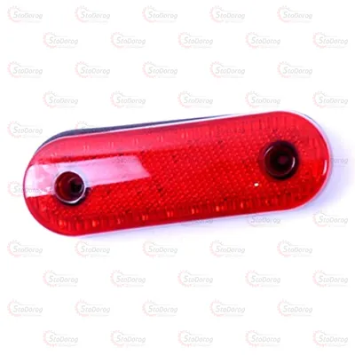 Габарит - Червоний 115х40мм 12/24V Led 24 Діода ТН-2423