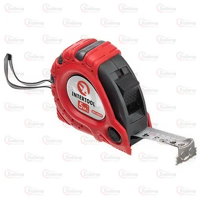 Рулетка 5м х 19мм магніт 3 положення Intertool MT-0305