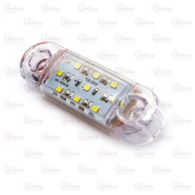 Габарит - Білий 110х40мм 12/24V Led 9 Діодів MRT-23К-131 2