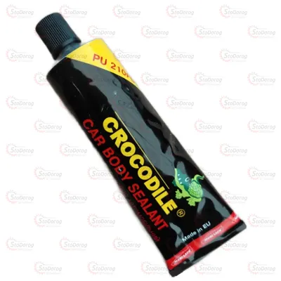 Герметик CROCODILE чорний 60g