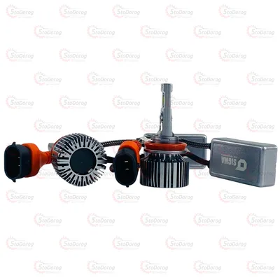 Лампа LED H11 (H8 H9 H16) Sigma X5 75W 2