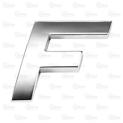 Літера  Велика   Коса F 30200