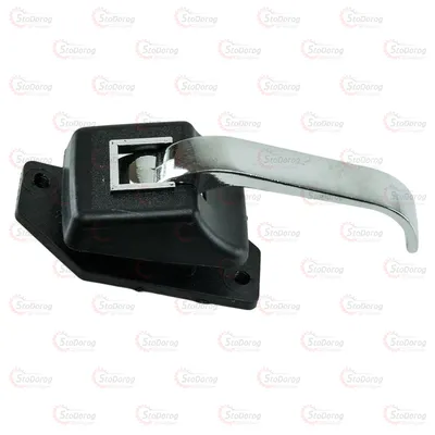 Ручка Гачок 2105 Пласт/Метал хром з кришкою