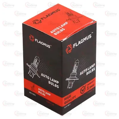Лампа галогенна H4 24V 70/75W Flagmus P45t