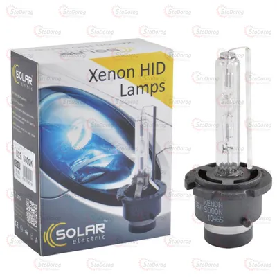 Лампа ксенон D2S 6000K Solar 1шт