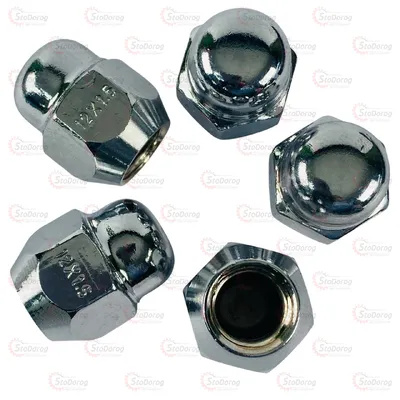 Гайка Колісна M12x1,5x26мм Конус Ключ 19 2