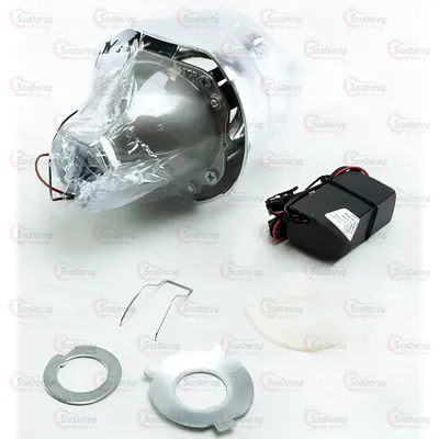 Лінза Під Ксенон З Маскою H1 2.5 1шт з ангелськими очами B3 FANTOM 2