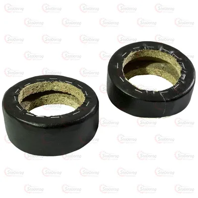 Подіум динаміка 10см (2шт) чорний шкірозамінник