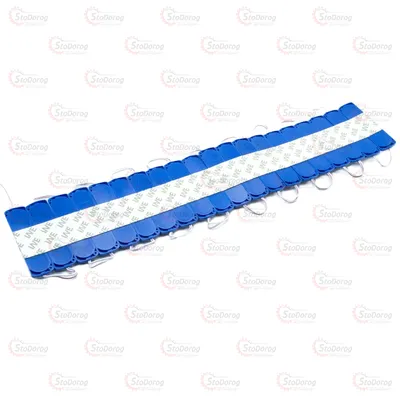 Модуль LED 12V синій 6 SMD 6D лінза 2