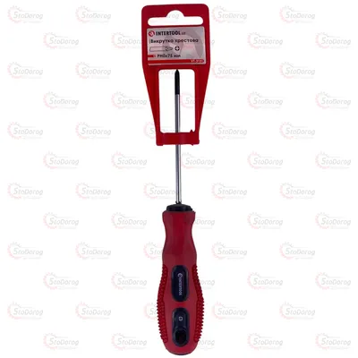 Викрутка хрестова PH0x75 Intertool VT-3131