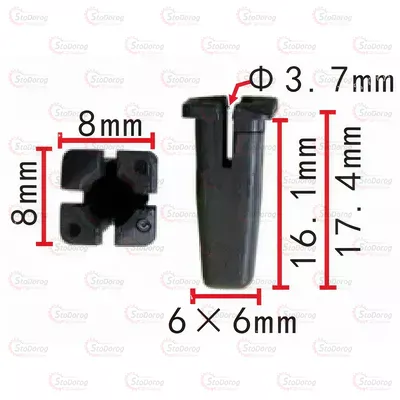 Кліпса під саморіз Toyota Lexus 2