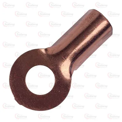 Наконечник під болт Ø10мм мідний 16А 0,7мм 2