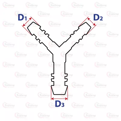 Форсунка омивача - Фітінг автомобільна 22серія 22022 22022 5x5mm(р) 2
