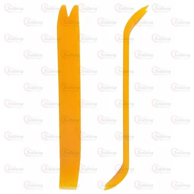 Знімач обшивки панелі 177мм ширина 21 мм ширина робочої частини 18 мм виріз 2- 8мм товщина 6 мм пластик