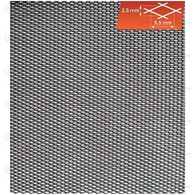 Сітка Декор №1 100х20см Чорна 511021/1