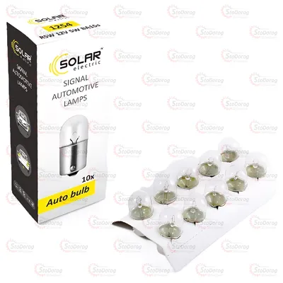 Лампа накаливания R5W 12V Solar BA15s 1254