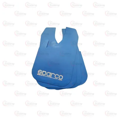 Бризковики SPARCO великі сині 4шт 450x280 З Вирізом
