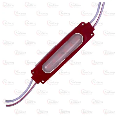 Модуль LED 12V червоний 6 SMD 1,44W LONG