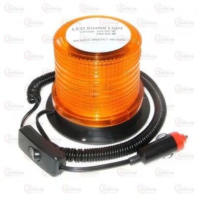 Маячок проблиск мигалка 12-24V помаранчева RD-213