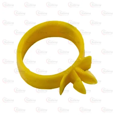 Кліпса Хомут Ф-20мм Жовта №4 120510
