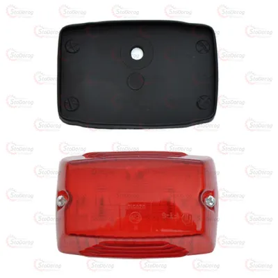 Ліхтар Маркерний 95x65x40мм Червоний 2 Болти FT-006C 55648 2