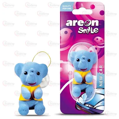 Ароматизатор - Areon Smile - New Car