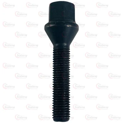 Болт Колісний FARAD ITALY M12x1,5x50мм Конус Чёрный цинк Ключ 17 075195 (SA3B20/S BLACK)